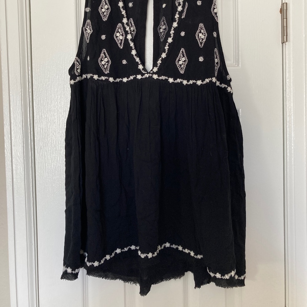 Free People Floral Tank